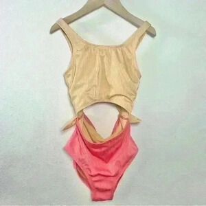 Art Class | Girls One-Piece with Cut Out and Side Ties | Size Medium (8)